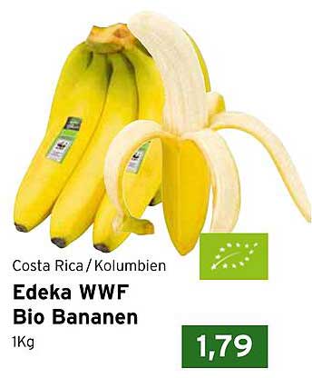 Edeka WWF Bio Bananen 1kg