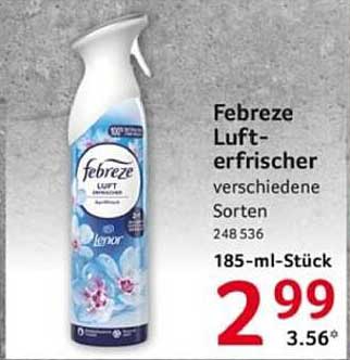 Febreze Luft-erfrischer verschiedene Sorten 185-ml-Stück