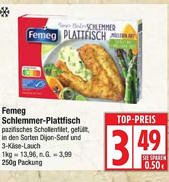 Femeg Schlemmer-Plattfisch 250g