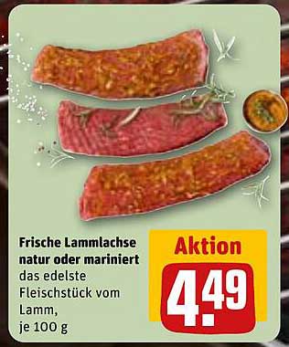 Frische Lamm-lachse natur oder mariniert