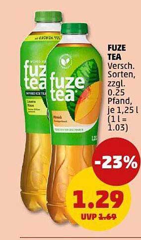 Fuze Tea - Erfrischender Genuss für heiße Tage