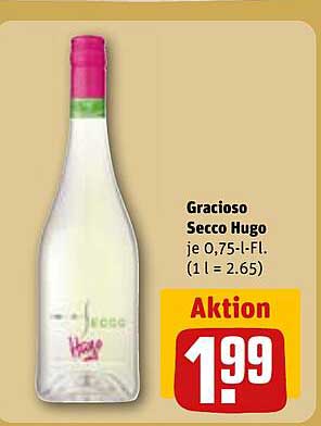 Gracioso Secco Hugo 0,75 l