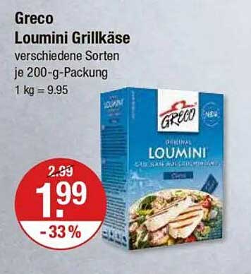 Greco Loumini Grillkäse verschiedene Sorten je 200-g-Packung