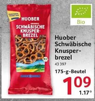 Huober Schwäbische Knusperbrezel 175-g-Beutel