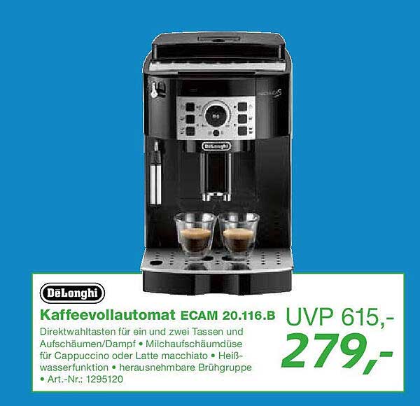 Kaffeevollautomat ECAM 20.116.B