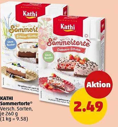 Kathi Sommertorte – Verschiedene Sorten, je 260 g