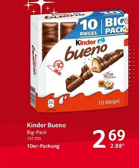 Kinder Bueno Big-Pack 10 Riegel