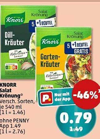 Knorr Salat Krönung - Dill- und Gartenkräuter