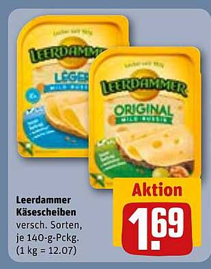 Leerdammer Käse-scheiben