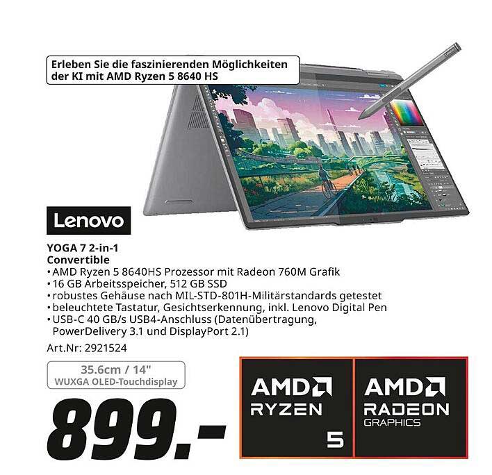 Lenovo YOGA 7 2-in-1 Convertible