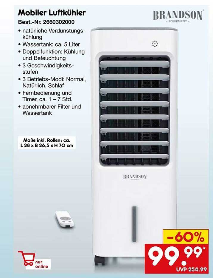 Mobiler Luftkühler