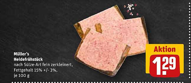 Müller's Heidefrühstück nach Süße-Art, fein zerkleinert