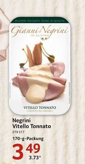 Negrini Vitello Tonnato 170 g-Packung