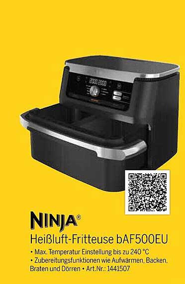 NINJA® Heißluft-Fritteuse bAF500EU