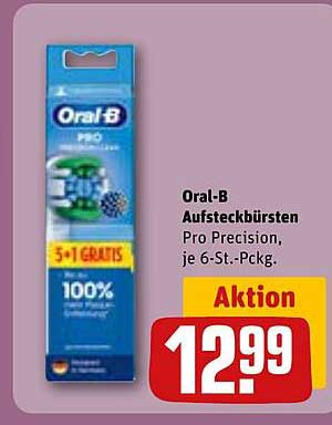 Oral-B Aufsteckbürsten Pro Precision, je 6-St.-Pckg.