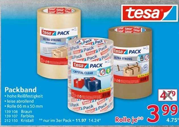 Packband tesa Pack - Ultra Strong