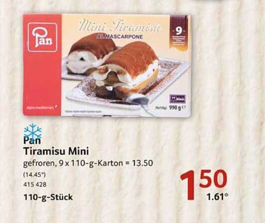 Pan Tiramisu Mini
