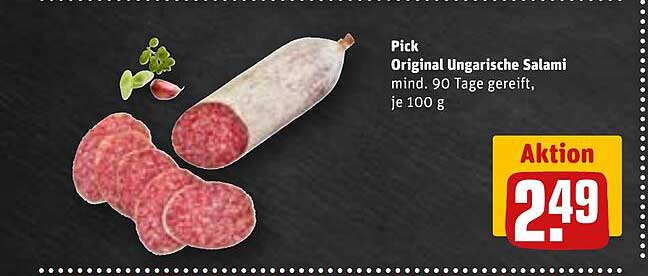 Pick Original Ungarische Salami - 90 Tage gereift, je 100 g