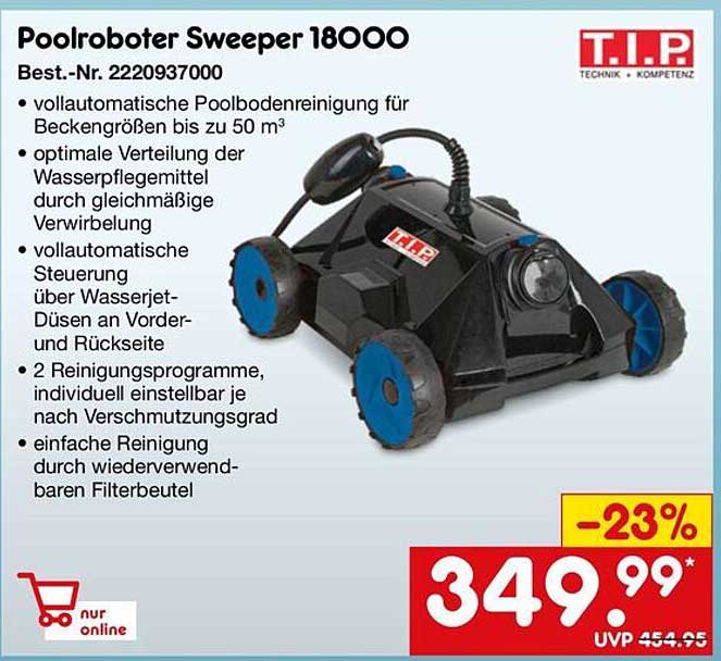 Poolroboter Sweeper 18000