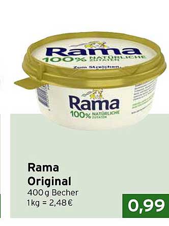 Rama Original 400 g Becher