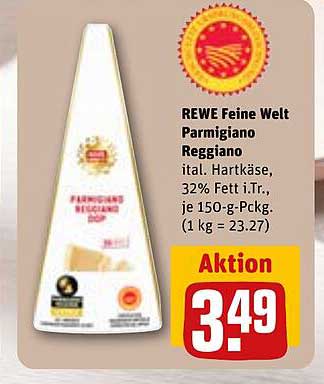 REWE Feine Welt Parmigiano Reggiano - italienischer Hartkäse