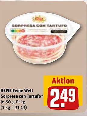 REWE Feine Welt Sorpreso con Tartufo - 80 g