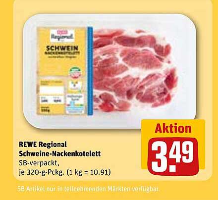 REWE Regional Schweine-Nackensteak