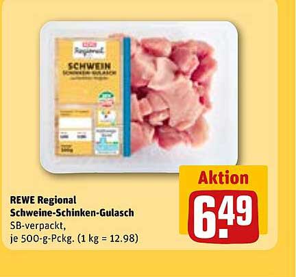 REWE Regional Schweine-Schinken-Gulasch