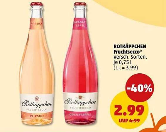 ROTkäppchen Fruchtsecco - Verschiedene Sorten, 0,75 l