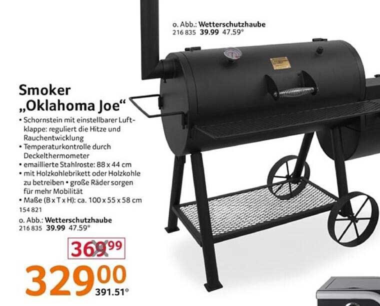 Smoker „Oklahoma Joe“