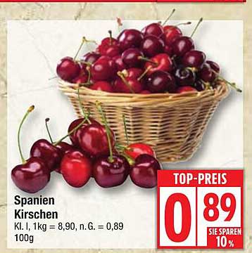 Spanien Kirschen - Jetzt zum Top-Preis!