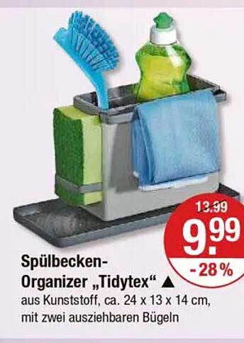 Spülbecken-Organizer „Tidytex“