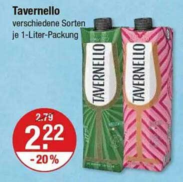 Tavernello verschiedene Sorten je 1-Liter-Packung