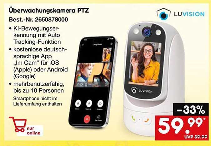 Überwachungskamera PTZ