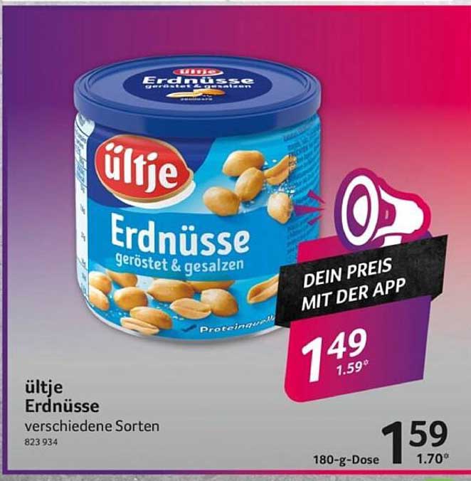 ültje Erdnüsse geröstet & gesalzen 180-g-Dose