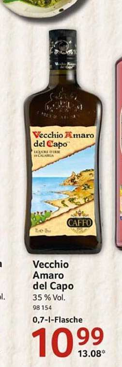 Vecchio Amaro del Capo 0,7 l Flasche