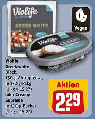 Violife Greek White - Veganer Genuss für jeden Tag