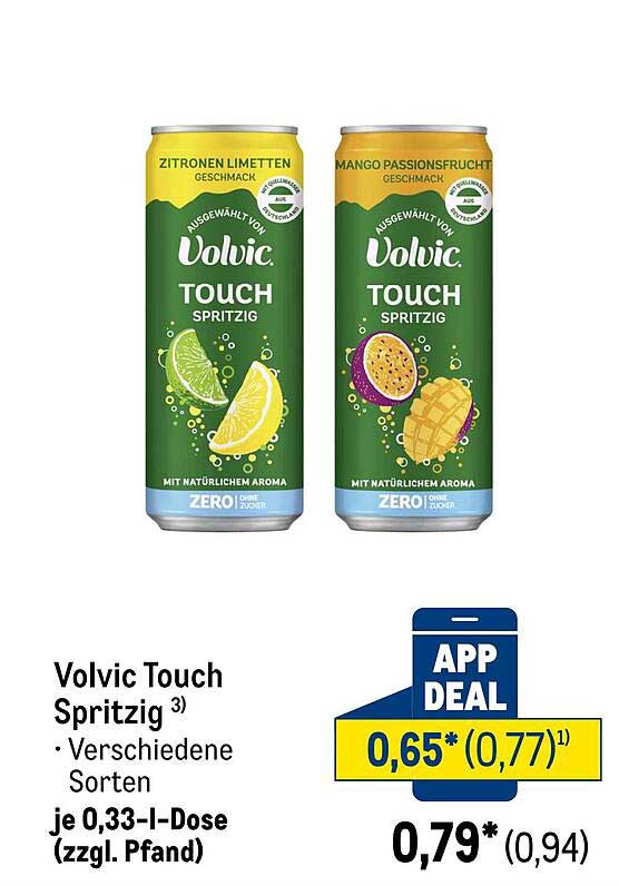 Volvic Touch Spritzig – Erfrischung der besonderen Art