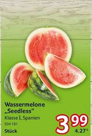 Wassermelone „Seedless“