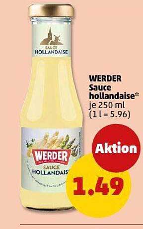 WERDER Sauce hollandaise 250 ml