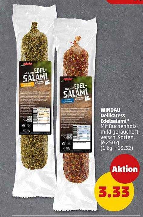 WINDAU Delikatess Edelsalami® – Vielfältiger Genuss aus bestem Fleisch