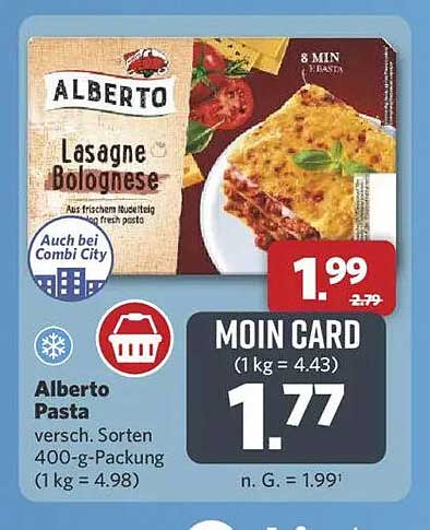 Alberto Pasta Lasagne Bolognese 400 g