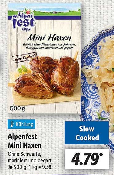 Alpenfest Mini Haxen 500 g