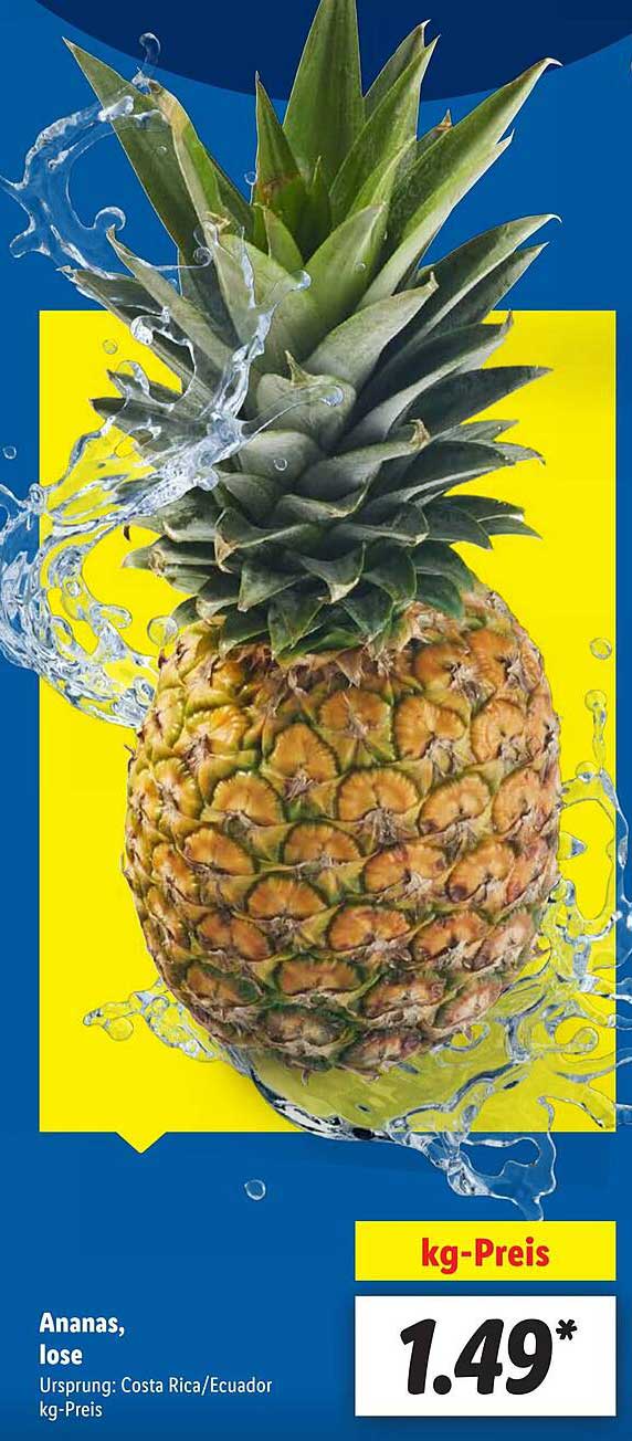 Ananas, lose