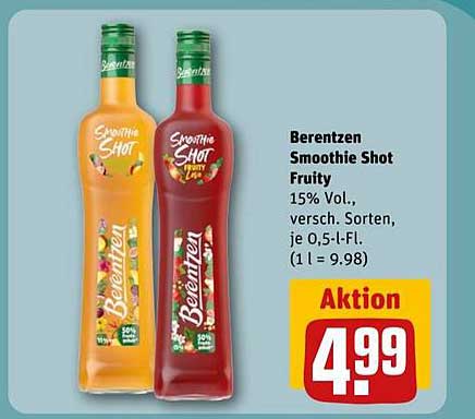 Berentzen Smoothie Shot Fruity