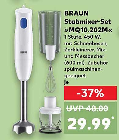 BRAUN Stabmixer-Set »MQ10.202M«