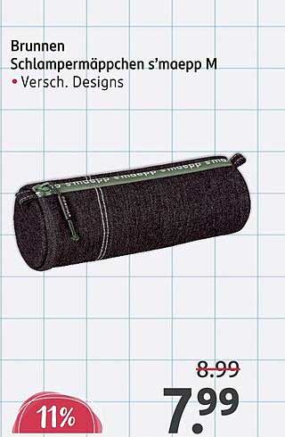 Brunnen Schlampermäppchen s'maepp M - Versch. Designs