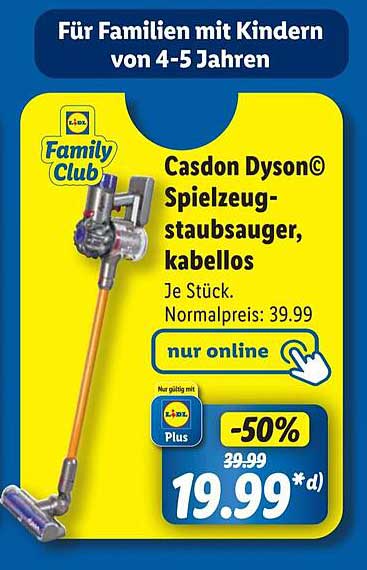 Casdon Dyson© Spielzeugstaubsauger, kabellos