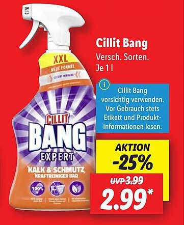 Cillit Bang Expert Kalk- & Schmutzreiniger 1 l
