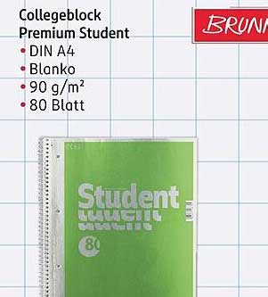 Collegeblock Premium Student